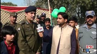 DPO Vehari Atif Ikram with Mubashir Mirza Christmas Celebration in Police line Vehari....