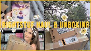 Manga Haul & Unboxing: RightStuf Special ️ [35+ Volumes!] Bonus: Soothing Rain ASMR