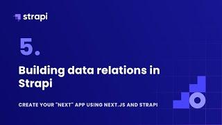 Building data relations in Strapi