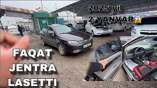 2 YANVAR JENTRA LASETTI NARXLARI 2025 NAMANGAN MASHINA BOZORI ЖЕНТРА НАРХЛАРИ 2024