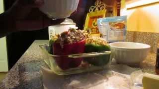 Juani's Quick Meal Ideas - Stuffed Bell Peppers