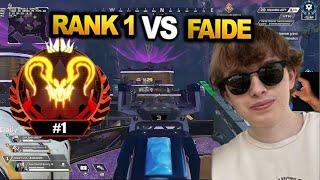 Faide vs Rank 1 in rank: FAIDE ROAD TO RANK 1!!