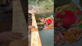 Durga visarjan 2024 #srisailam dam #durga Matha Nimajjanam #youtubeshorts #durga #durgadevi visarjan