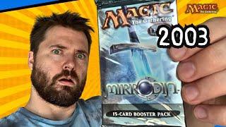 Opening Old Magic The Gathering Packs To Find Out If It's Worth It