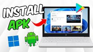 Run/Install APK Files on Windows 11 [without Emulator] | Get Play Store on PC