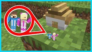 MIPAN & ZUZUZU MENEMUKAN RUMAH RAHASIA YANG SANGAT KECIL DI MINECRAFT SURVIVAL! RUMAH SEMUT