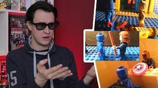 Реакция на угарную АНИМАЦИЮ: Капитан Америка - LEGO MARVEL.