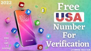 How To Get Free USA  Number For Any Verification 2023
