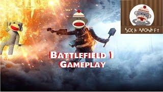 Sock The Rage Monster Returns! Battlefield 1 Conquest Gameplay