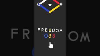 Color switch// Freedom mode// level 33// offline game