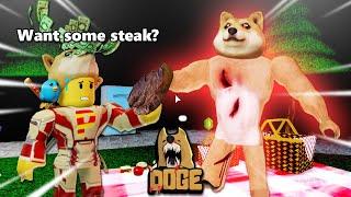 ROBLOX DODGE!! A Picnic with Dodge was not a Good Idea!! | Piggy Fan Game