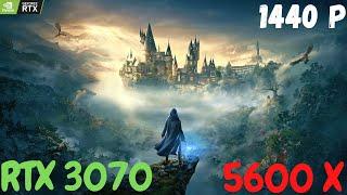 HOGWARTS LEGACY | RTX 3070 + Ryzen 5 5600X | 1440p - All Settings | Benchmarks