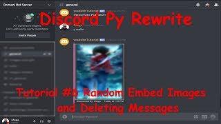 How to Make a Discord Bot in Python-Rewrite Part 6: Random Images and Deleting Messages