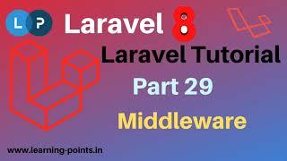 Laravel Middleware | How to create middleware | Types of middleware | Laravel 8 | Learning Points