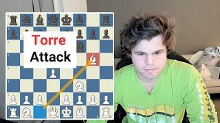 How to Play the Torre Attack Like Magnus Carlsen!