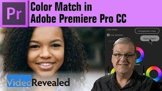 Color Match in Adobe Premiere Pro CC