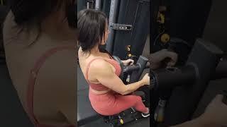 Hot sexy girl workout   gym videos