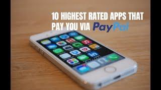 10 Highest Rated Apps That Pay You via PayPal