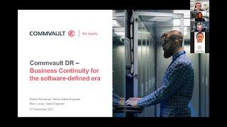 Sweden VMUG - Commvault Disaster Recovery & Business Continuity for SDDC