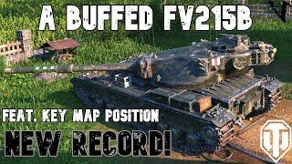 A Buffed FV215b: feat. Key Map Position: World of Tanks Modern Armor