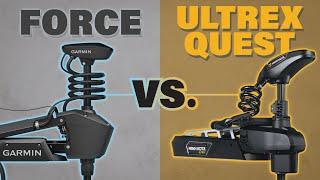 Garmin Force vs Minn Kota Ultrex Quest.. ULTIMATE COMPARISON