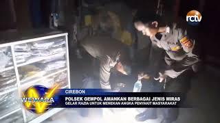 Polsek Gempol Amankan Berbagai Jenis Miras