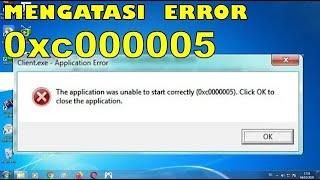 Tutorial Mengatasi Error 0xc00005 di Windows 7 / Windows Seven