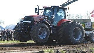 Case Puma 165, 180, 210, 225, 230, 240, Magnum 280 & MX200 Pulling The Sledge | Tractor Pulling