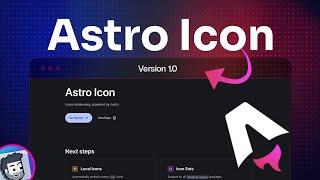 Astro Icon just hit 1.0!