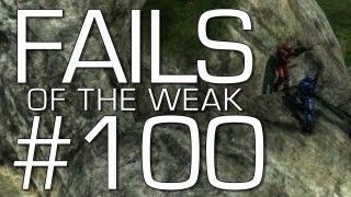 Fails of the Weak: Ep. 100 - Funny Halo: Reach Bloopers and Screw Ups! | Rooster Teeth