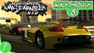 Need For Speed Most Wanted 5-1-0 FULL WALKTHROUGH Gameplay HD (PSP) | NO COMMENTARY | PART 8