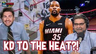 Let the Kevin Durant and Miami Heat Trade Rumors Begin  | The Dan Le Batard Show with Stugotz