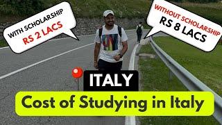 Total Cost to Study in Italy in 2025