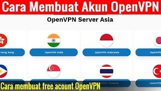 Cara Membuat Akun OpenVPN Terbaru