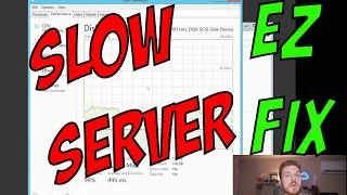 Windows server maintenance | slow file access speeds on Windows