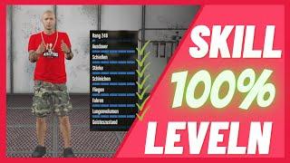 SKILLS 100% schnell leveln Glitch für Anfänger - STATS aufleveln GTA 5 Online PS4 Kraft90