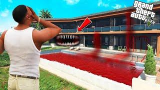 Franklin & Shinchan Find His House Change Into Evil Haunted House GTA 5 || Gta 5 Tamil