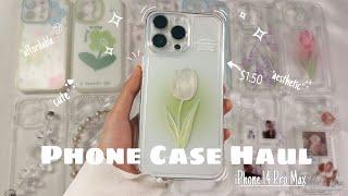 iPhone 14 Pro Max Case Haul(Aesthetic haul️)Cute & Affordable| {SHEIN}