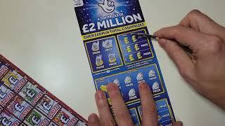 Mega win. Scratch cards England.