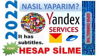 Delete Yandex E-Mail, Yandex Passport, Yandex Disk, account permanently! (2022 New)