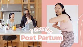 7 Months Postpartum | fitness goal, work/life imbalance, spa day