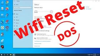 How To Reset Wireless Adapter On Windows 10 | CMD