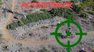 DJI mini 2 test Active Track gratuit en VTT   Tuto #14