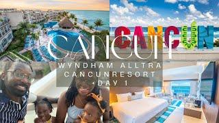 Wyndham Alltra Cancun Tour | Family-friendly all-inclusive | Travel Day + Room Tour Ocean View DAY 1