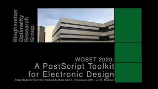 A PostScript Toolkit for Electronic Design