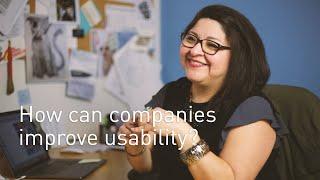 How can companies improve usability?