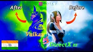 Vulkan vs DirectX 11 Side-By-Side Comparison | Dota 2 FPS Benchmark | [ Boost FPS 2024 ]