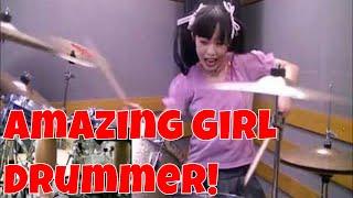 The Most Powerful Female  Drummer in the World! Teen Sensation Junna Japan Explosive Energy !