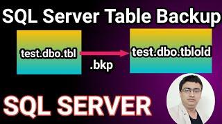 How to take SQL Database Table backup || SQL Database Table Backup Export/Import || Sql Server DBA |