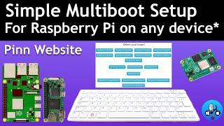 Super easy Multi boot. Setup a Raspberry Pi with almost any device. Pinn Website.